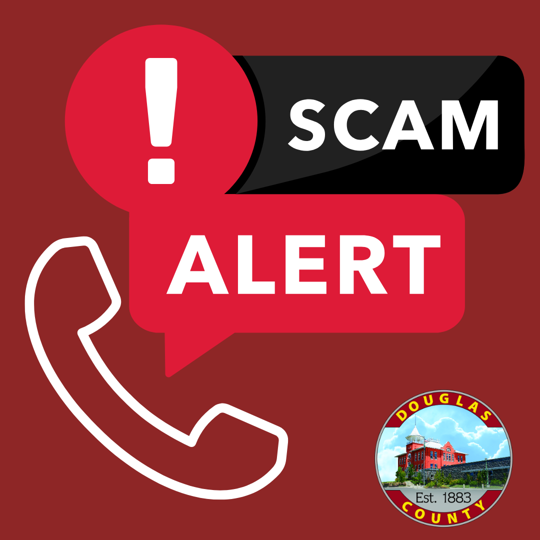 phone with scam alert message 