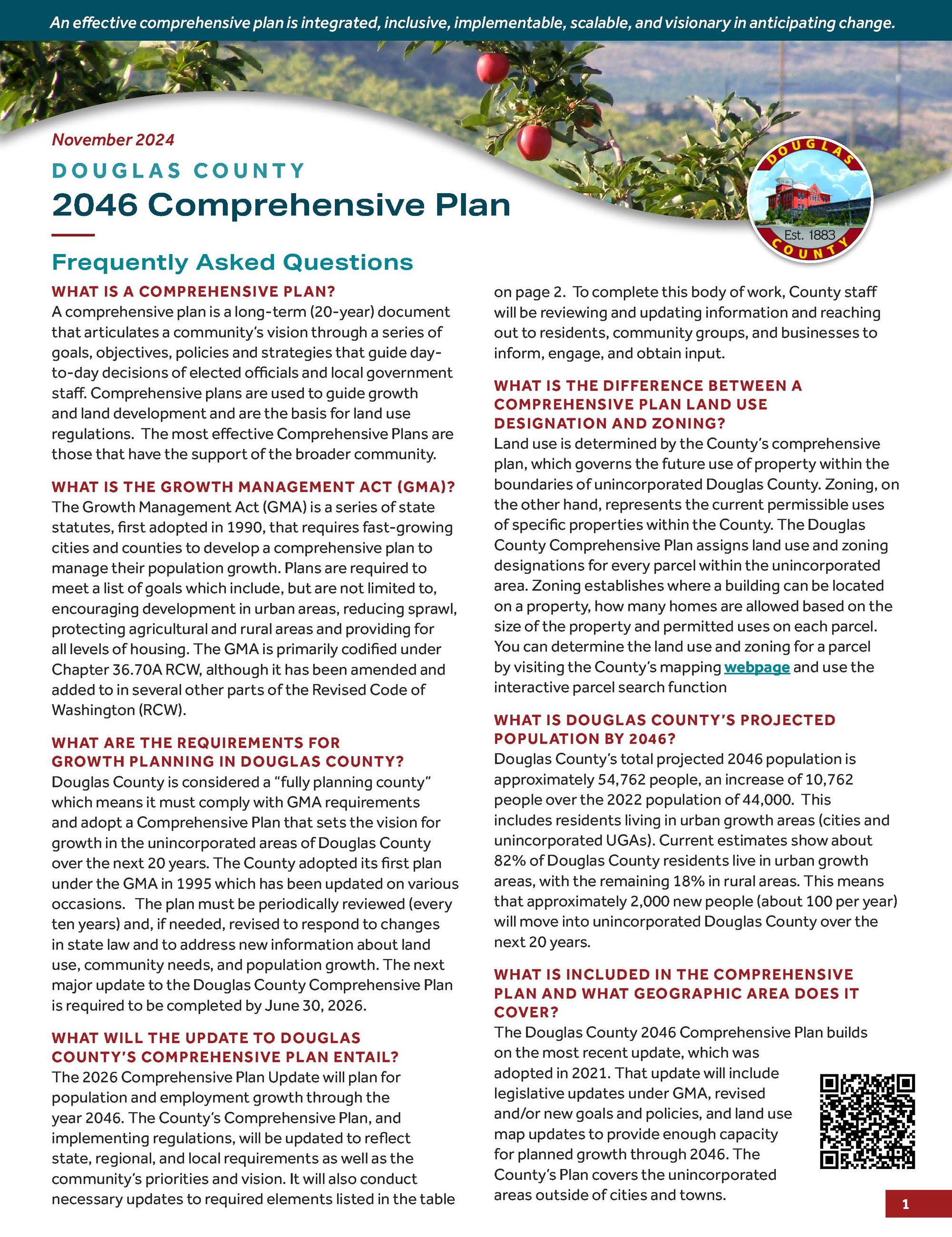 Douglas County Comp Plan FAQ_Page_1