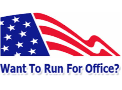 A stylized American flag with white stars on a blue background and red stripes waves. Beneath it, bo