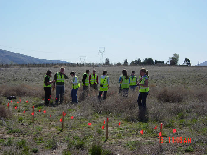 Students Learning About Noxious Weeds